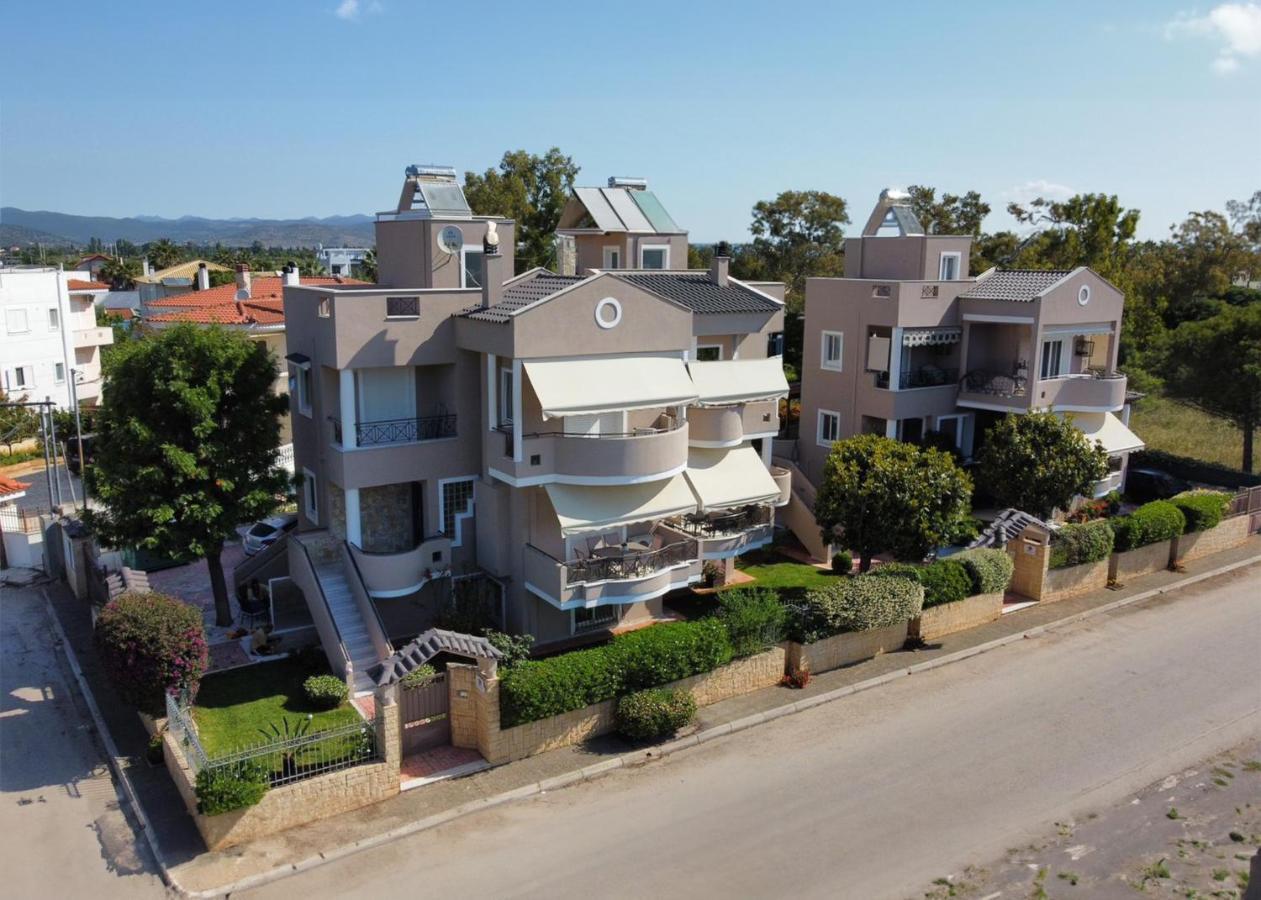 Cozy Beach Home Near Pristine Sea W/ Free Netflix Nea Makri Bagian luar foto